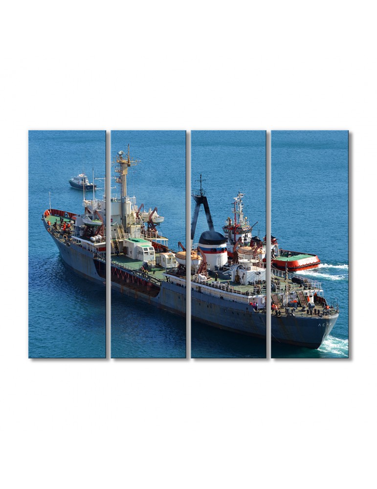 

Модульная картина Artel «Судно» 4 модуля 80x120 см