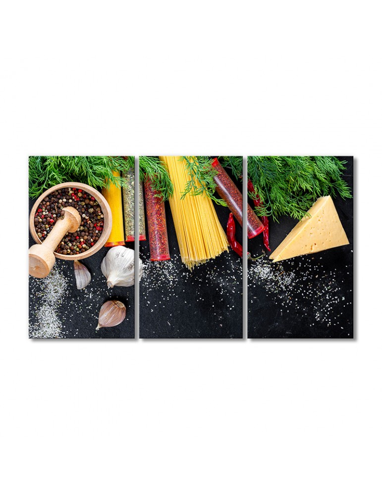 

Модульная картина Artel «Специи по вкусу» 3 модуля 60x90 см