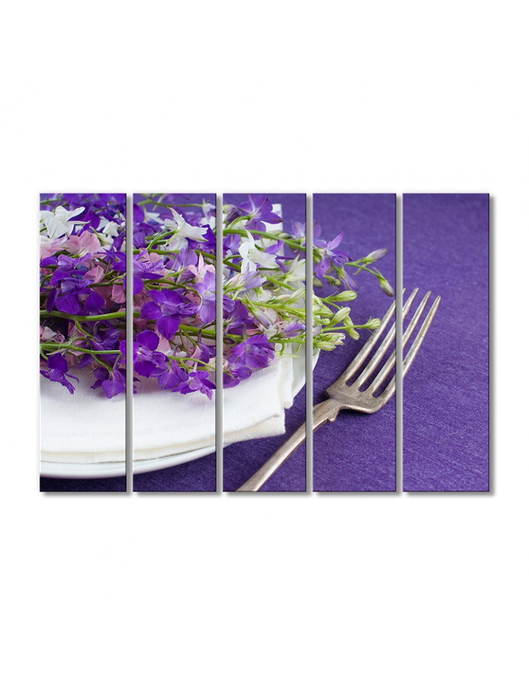 

Модульная картина Artel «Столовый прибор» 5 модулей 70x105 см