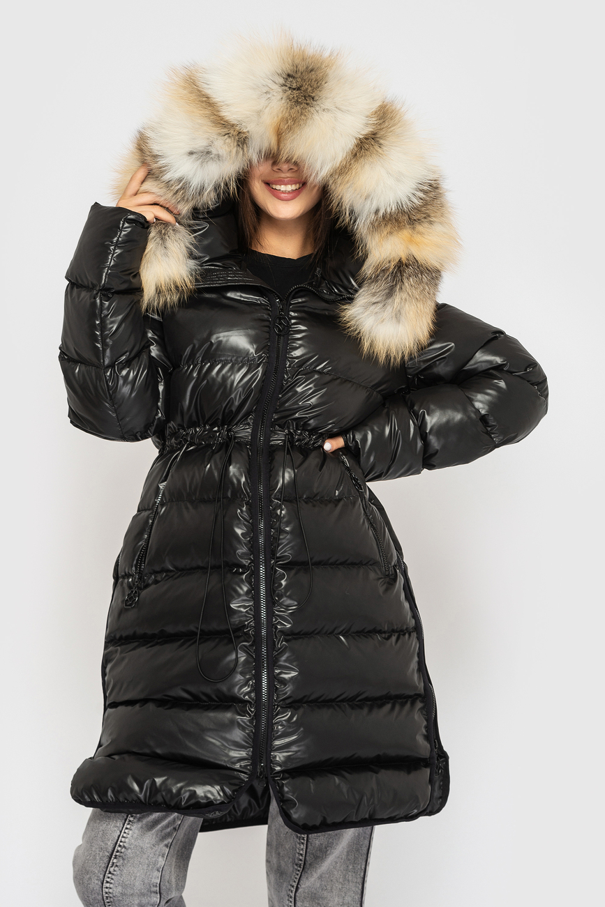 

Пуховик Sifurs з хутром fawn light чорний Lisa  (МП-6-95-МУТ-Ч, Пуховик Sifurs з хутром fawn light чорний Lisa M (МП-6-95-МУТ-Ч)