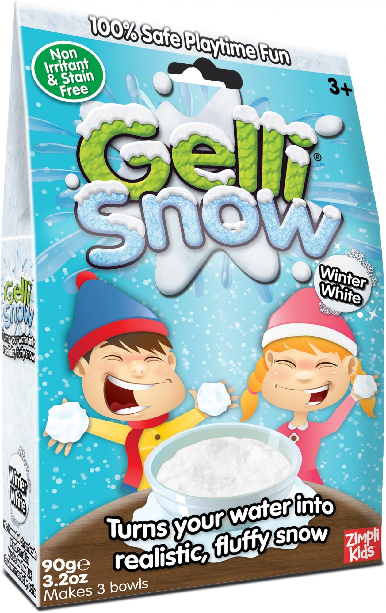 

Гель-снег для ванны Zimpli Kids Gelli Snow 90 г белый (5306)