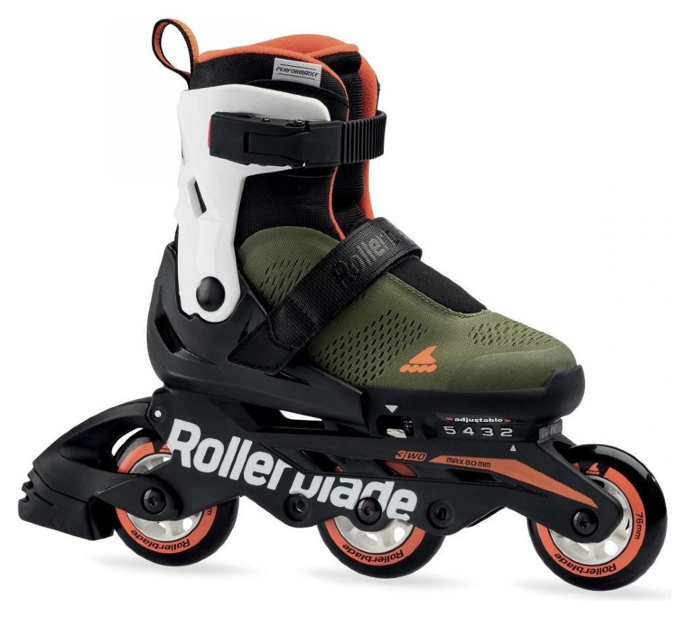 

Ролики детские Rollerblade Microblade Free 3WD 2021 Хаки, 28-32