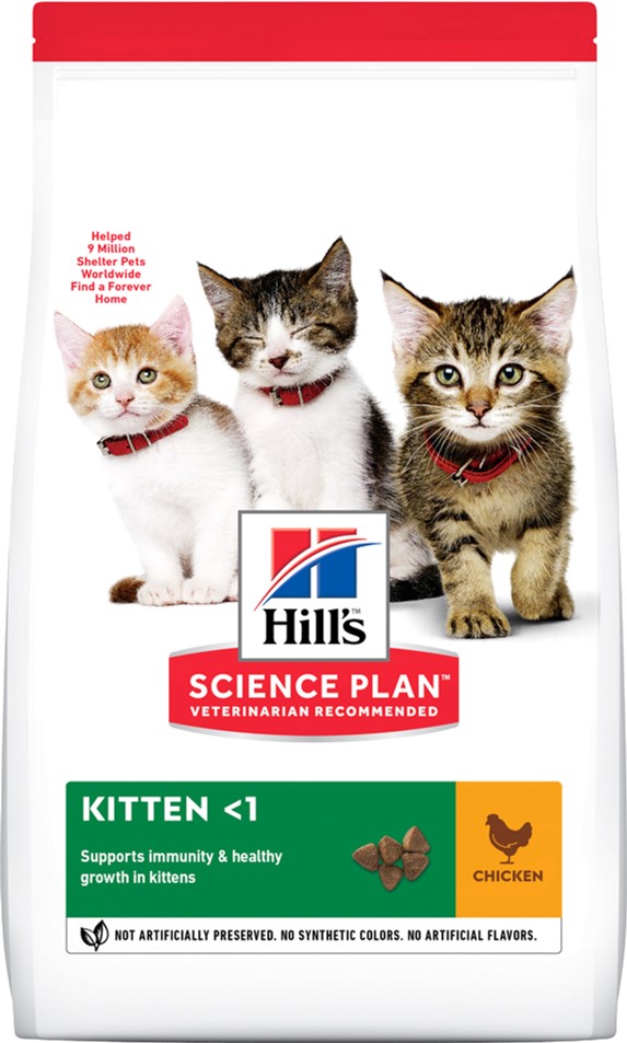 

Сухой корм для котят Hill's Science Plan Kitten с курицей - 7 кг