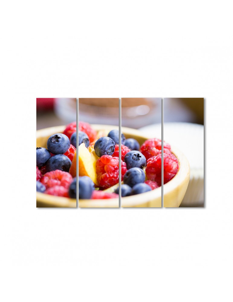 

Модульная картина Artel «Тарелка с ягодами» 4 модуля 70x105 см