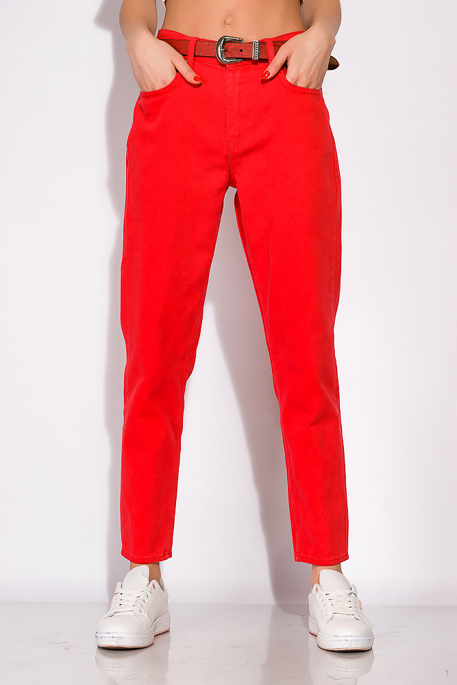 

Джинсы женские в стиле Casual Time of Style 148P296 28 Красный