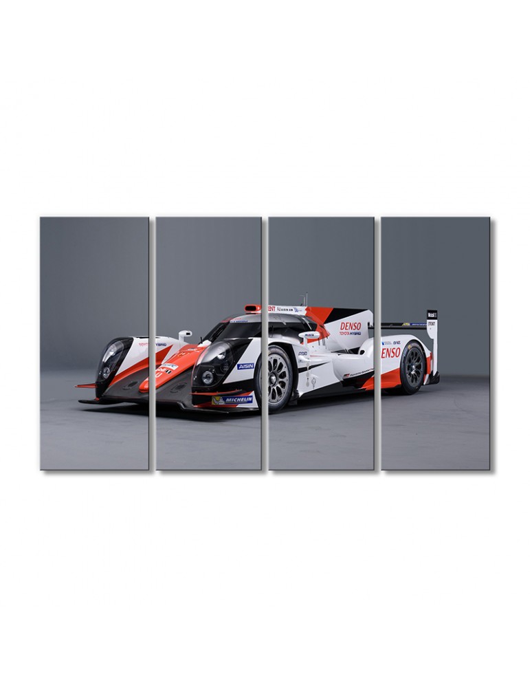 

Модульная картина Artel «Тойота TS050 Гибрид» 4 модуля 60x90 см