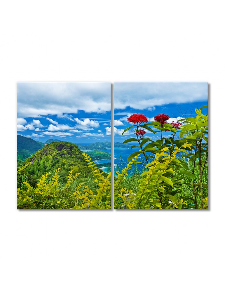 

Модульная картина Artel «Цветы на вершине» 2 модуля 120x180 см