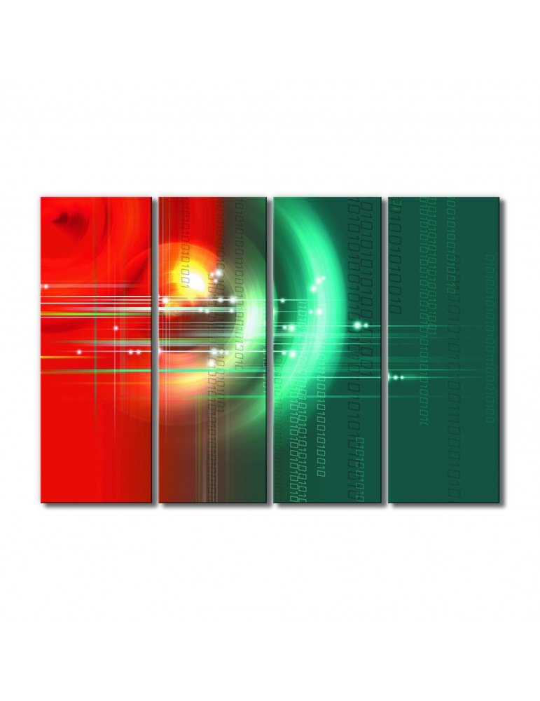 

Модульная картина Artel «Цифровая вселенная» 4 модуля 60x90 см