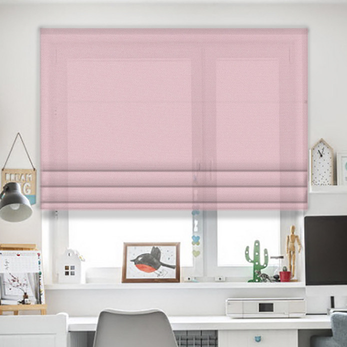 

Римские шторы JQ Бархатная роза 160х170, Роторно-цепочный