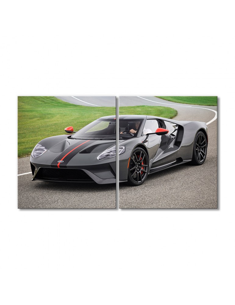 

Модульная картина Artel «Форд GT авто 2019 года» 2 модуля 90x135 см