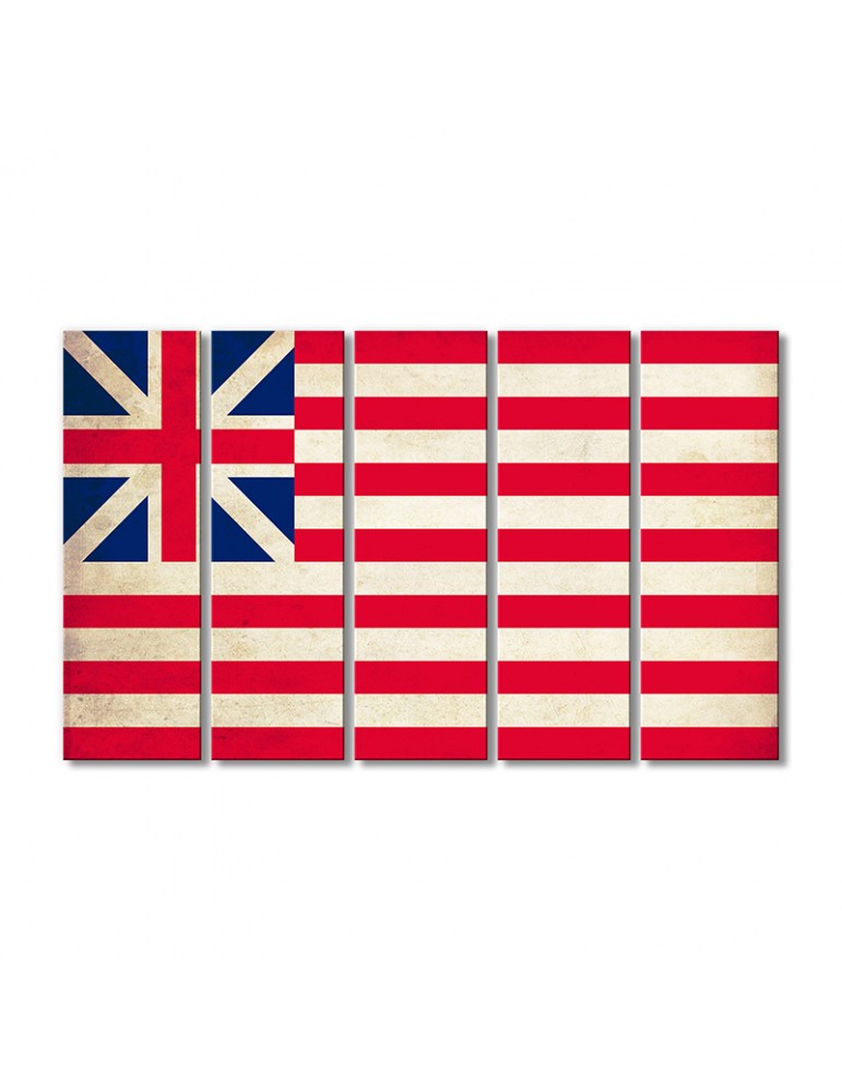 

Модульная картина Artel «Флаг США в период 1776-1777 гг.» 5 модулей 90x135 см