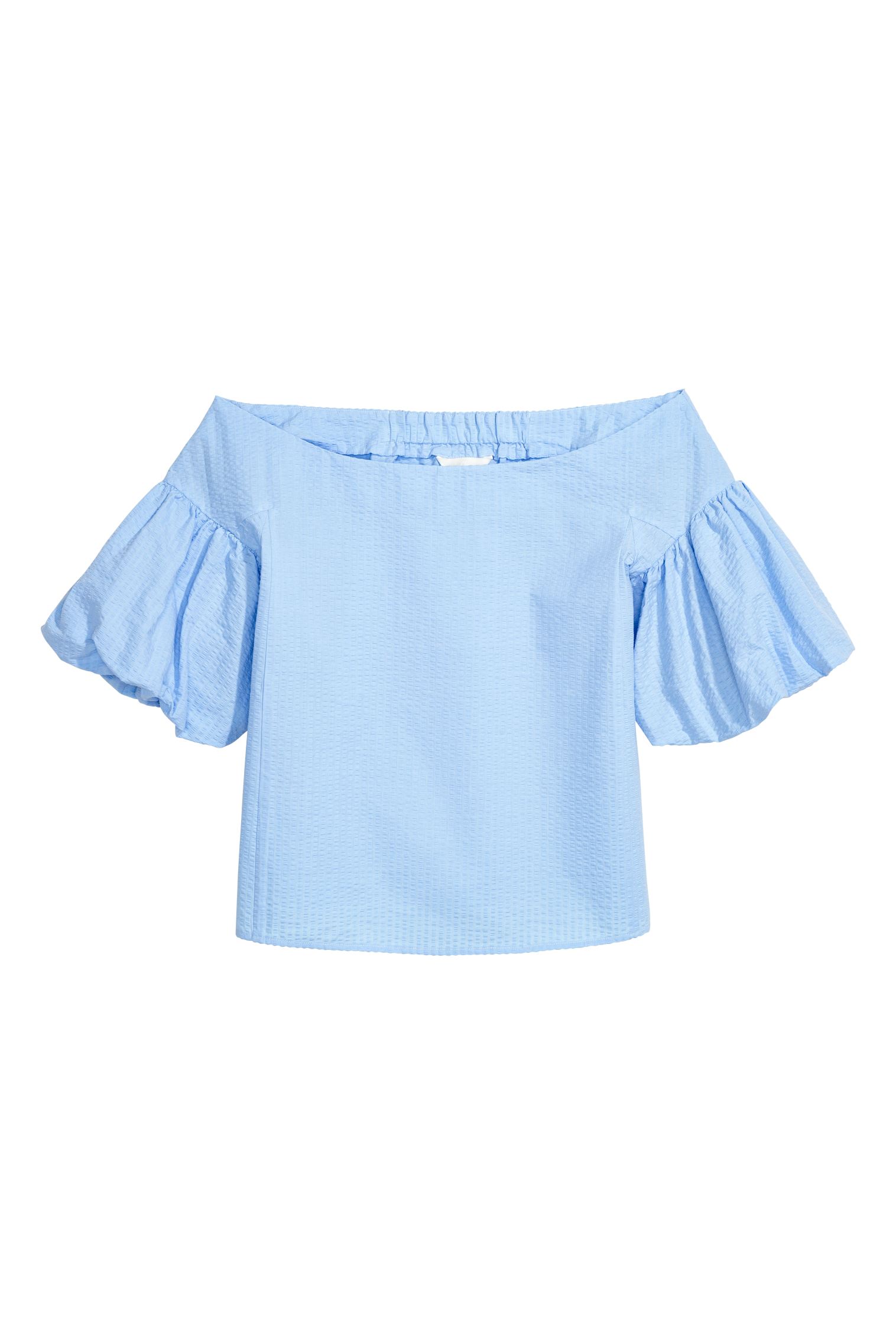 

Блуза H&M 36 Голубой 5556866RP1_голубой