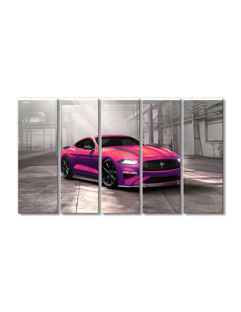 

Модульная картина Artel «Форд Мустанг Шелби GT500» 5 модулей 90x135 см