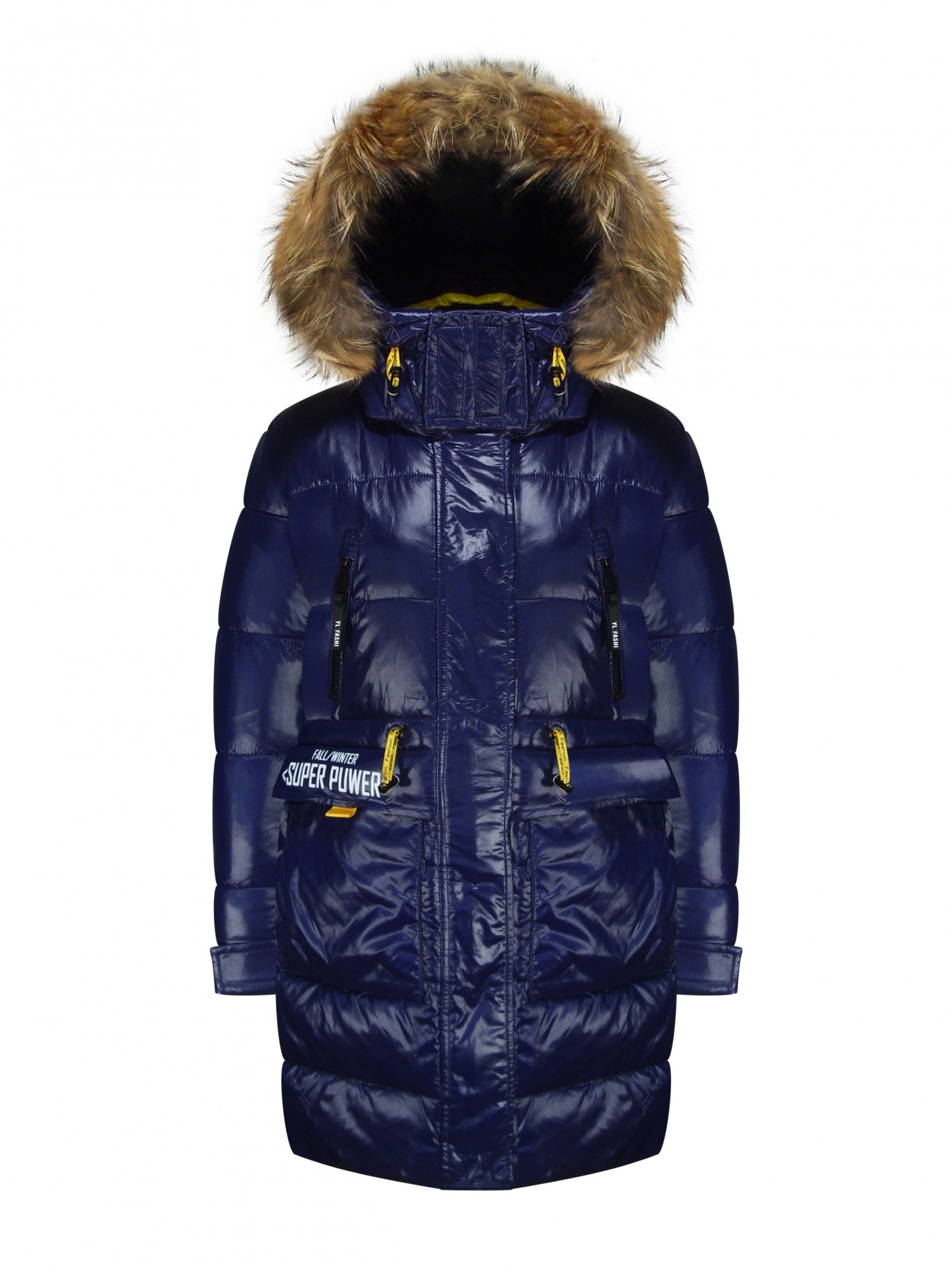 

Пальто зимове TLN Kids 003 146 см Синій