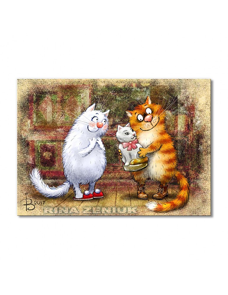 

Модульная картина Artel «Это тебе, Мурочка!» 1 модуль 60x90 см
