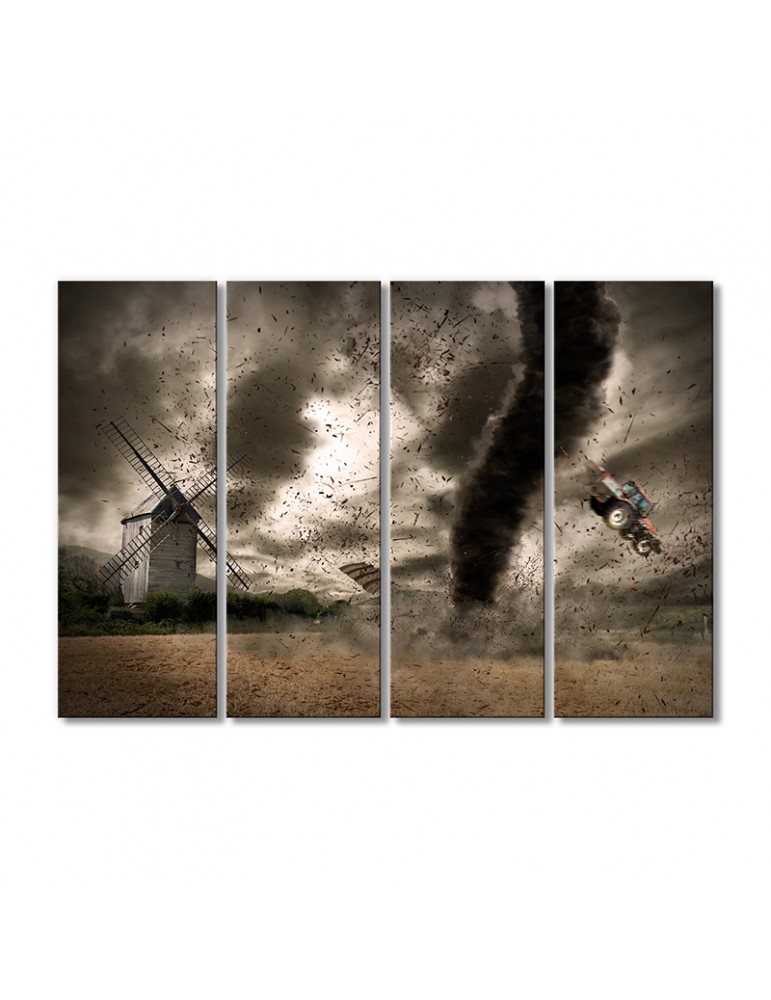 

Модульная картина Artel «Ураган» 4 модуля 60x90 см