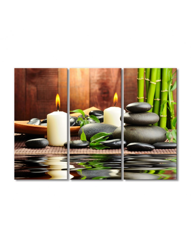 

Модульная картина Artel «SPA композиция» 3 модуля 50x75 см