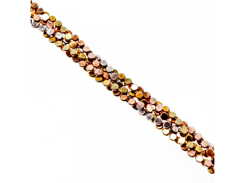 

Серебряный браслет в позолоте Italy Milor Sky Jewelry 003579