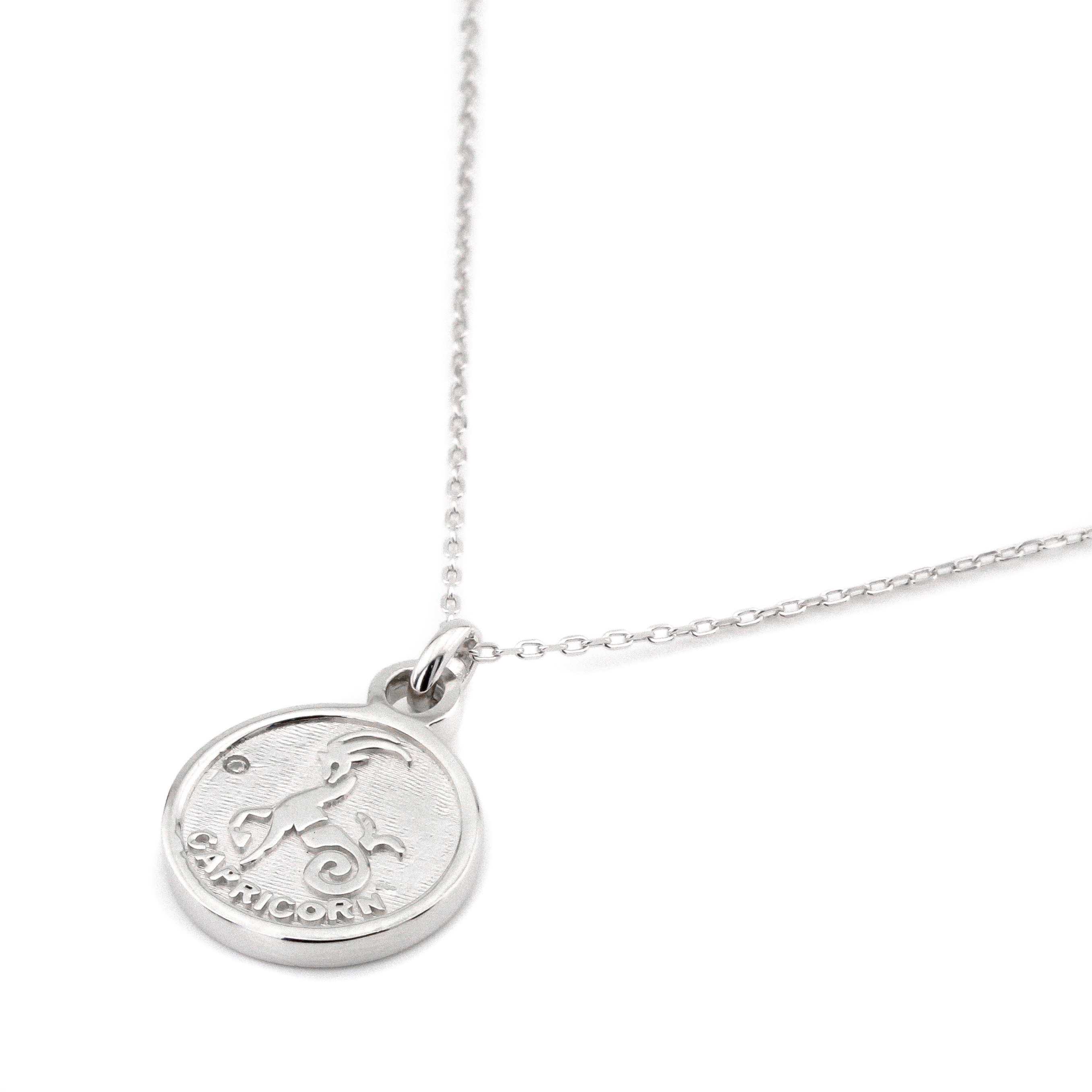

Серебряное колье знак зодиака Козерог KO14170 Диамант