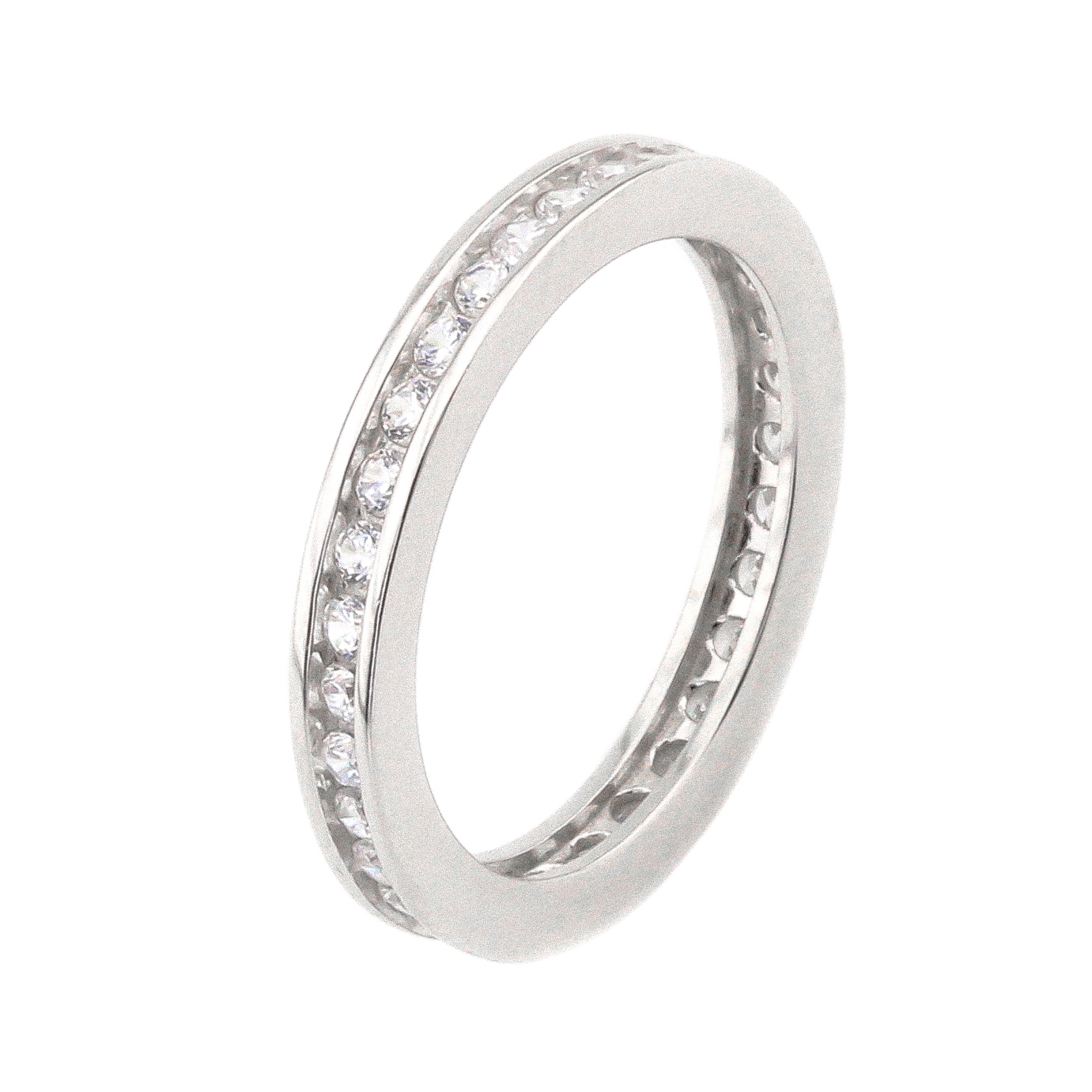 

Серебряное кольцо-дорожка K11709 Диамант, 16,5 размер