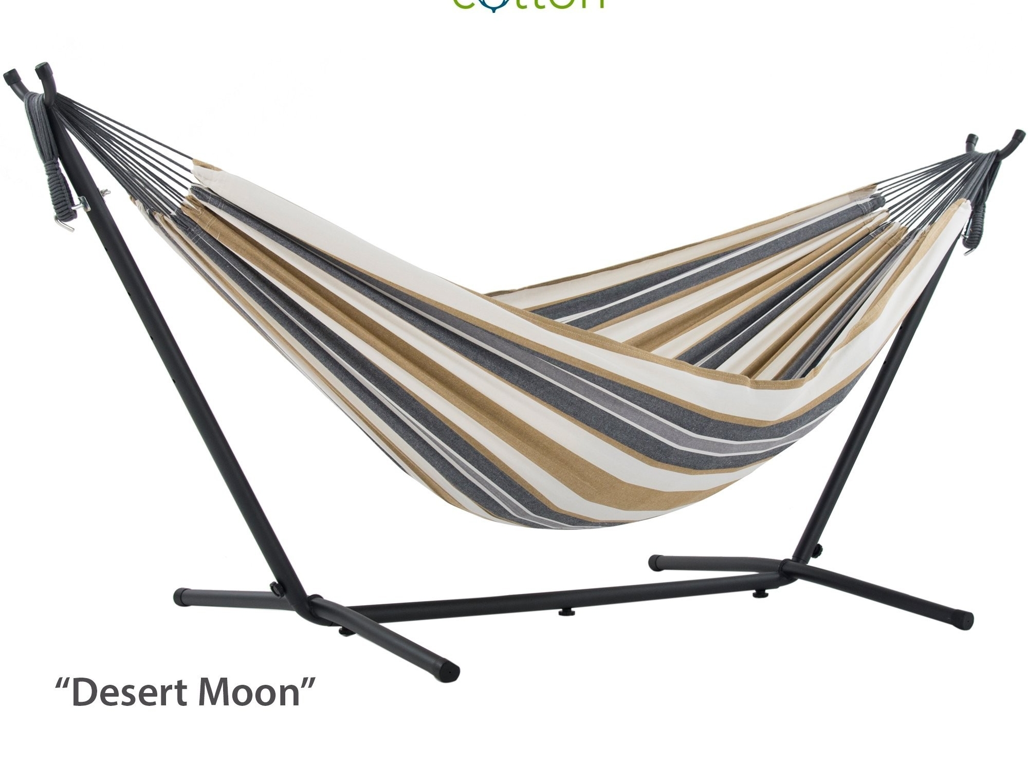 

Гамак со стойкой Double Cotton Hammock with Stand Desert Moon