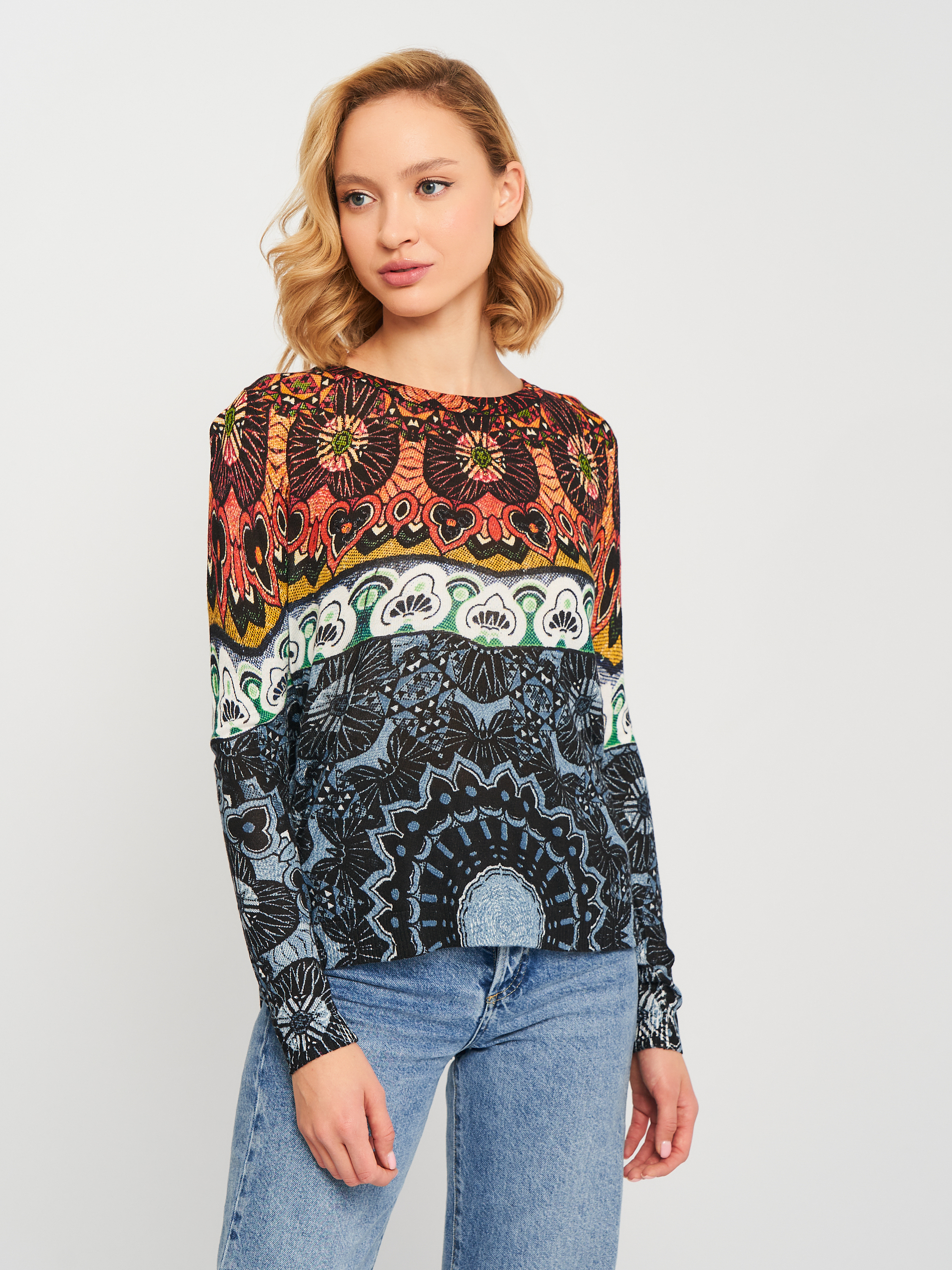 

Джемпер Desigual 19SWJF37-5000 XS Черный