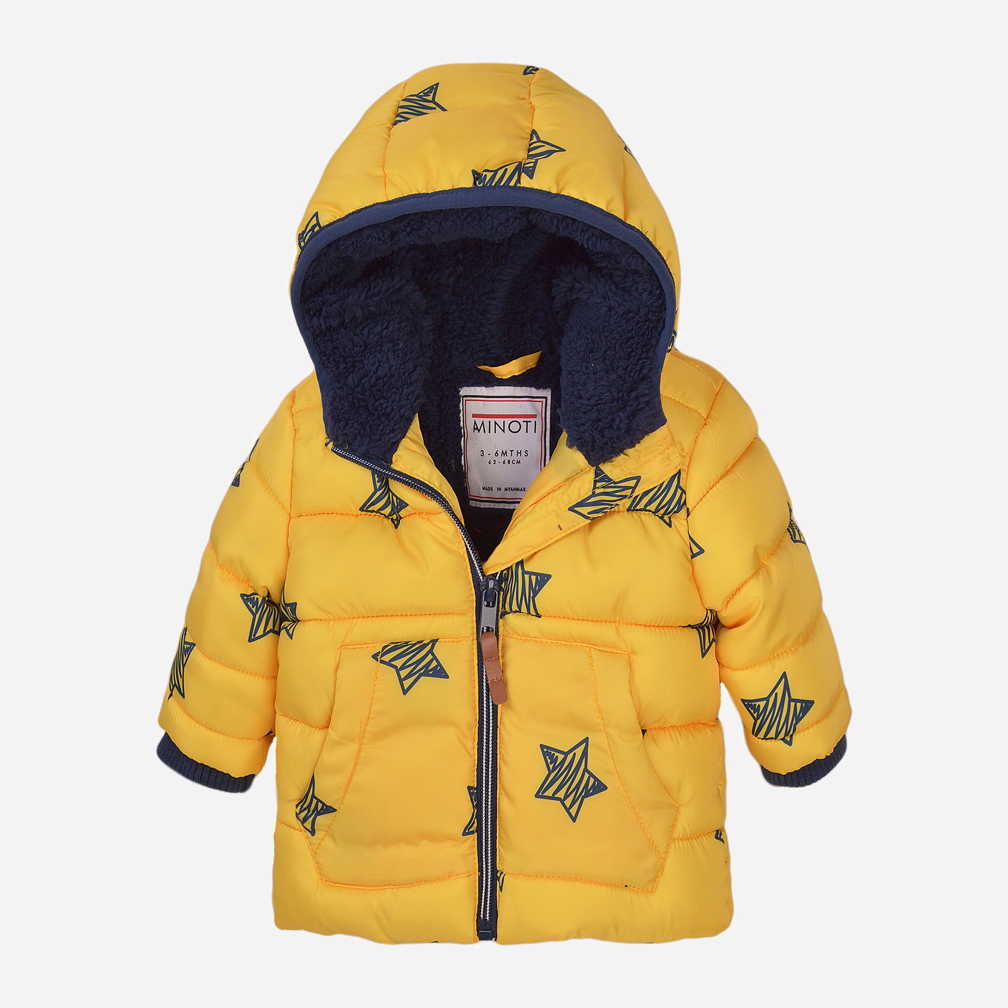 

Зимняя куртка Minoti Easy 1 33708KID 92-98 см Желтая