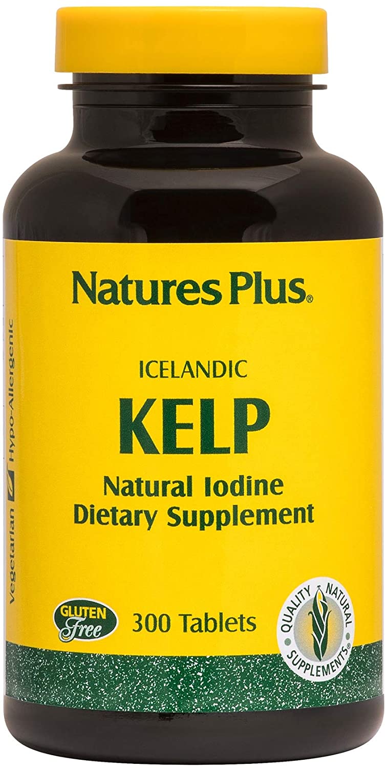 

Nature's Plus Icelandic Kelp 300 таблеток (4384303839)