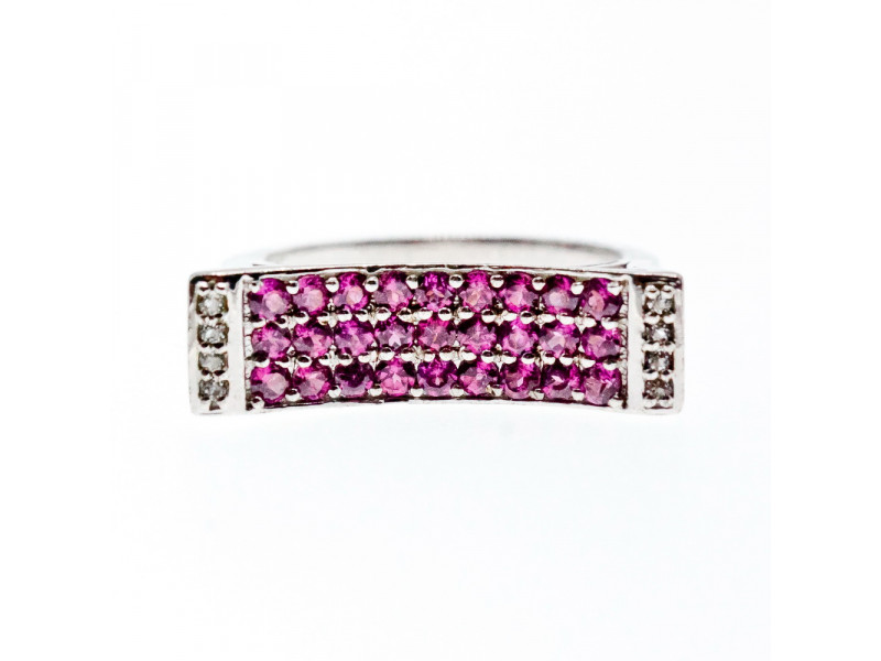 

Серебряное кольцо с фианитами Мечта Натуральный Sky Jewelry 003161