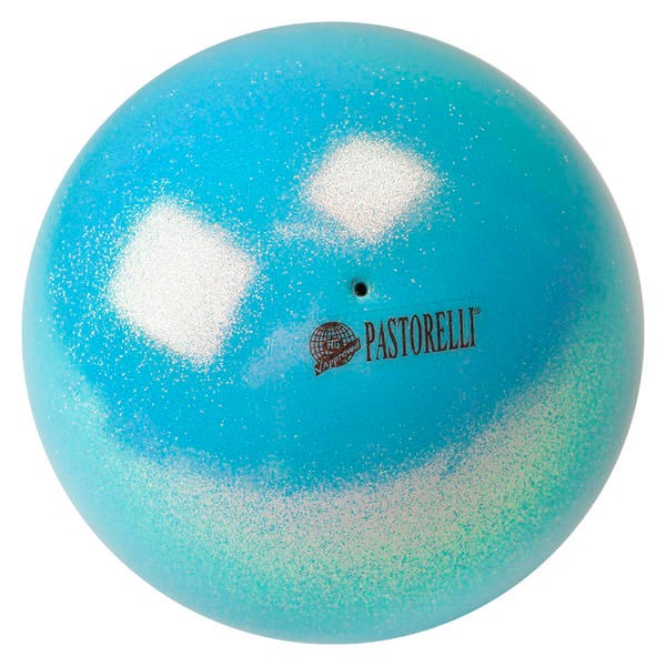 

Мяч Pastorelli 18см New Generation FIG GLITTER Azzurro HV