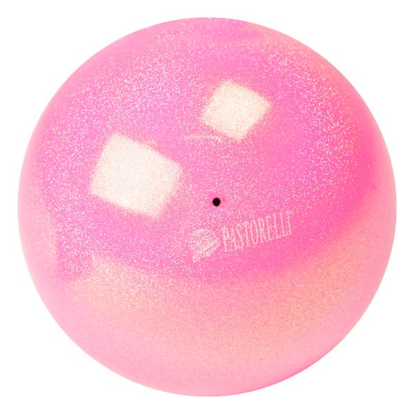 

Мяч Pastorelli 18см New Generation FIG GLITTER Rosa Chiaro HV