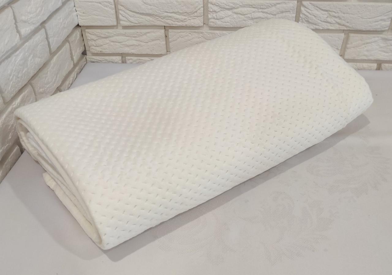 

Покрывало велюровое Model-7 220x240 Кремовое