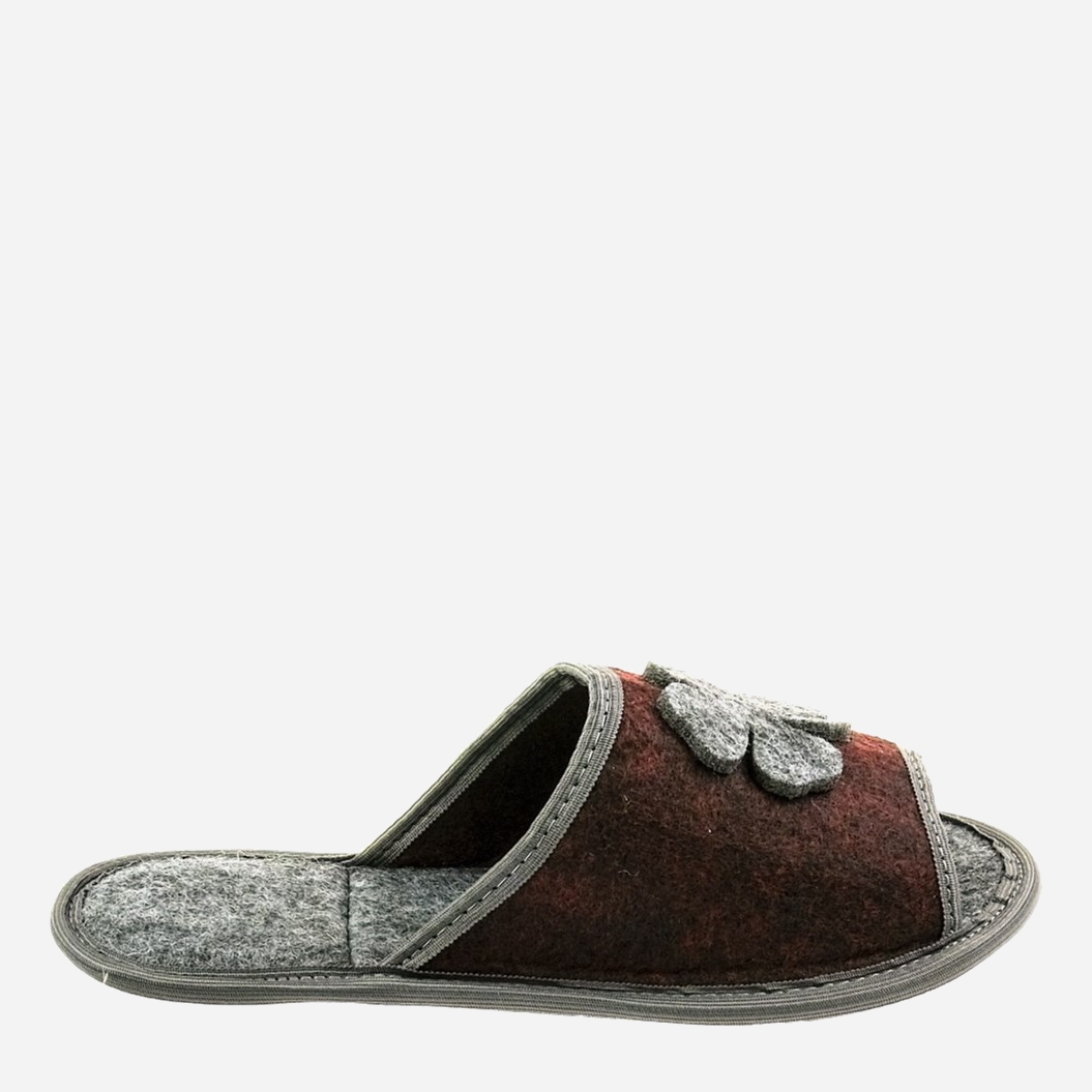 

Комнатные тапочки FX shoes 2012 36/37 Бордово-серые