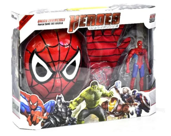 

Игровой набор Человека паука avengers с подсветкой и звуковыми эффектами