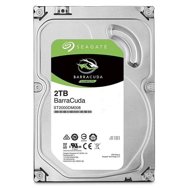 

Жесткий диск 2 TB Seagate BarraCuda 256MB (ST2000DM008)