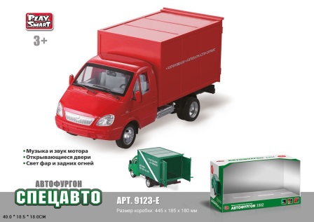 

Вантажівка PLAY SMART 9123-E.кор.40*18,5*18 см