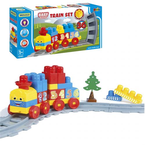 

Конструктор "Baby Blocks" железная дорога (36ел)