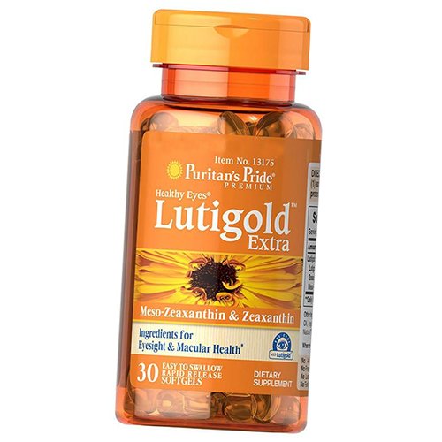 

Лютеин и Зеаксантин, Healthy Eyes Lutein Extra with Zeaxanthin, Puritan's Pride 30гелкапс (72367040)