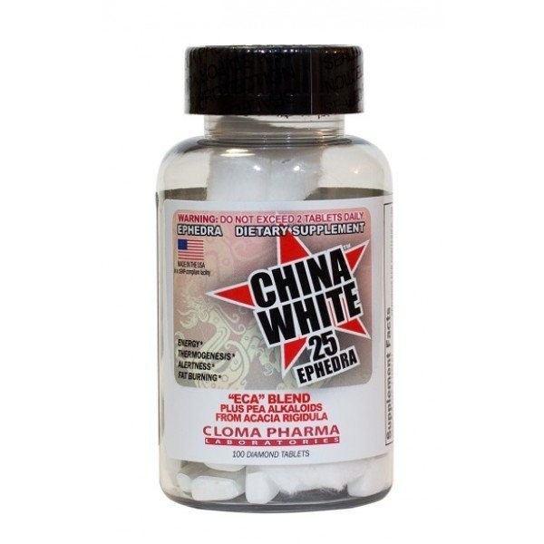 

Жиросжигатель Cloma Pharma China White 100 таблеток