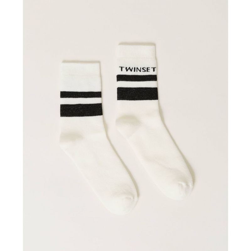 

Носки с логотипом Twin Set  Белый 4940/1, Носки с логотипом Twin Set 162 см Белый 4940/1