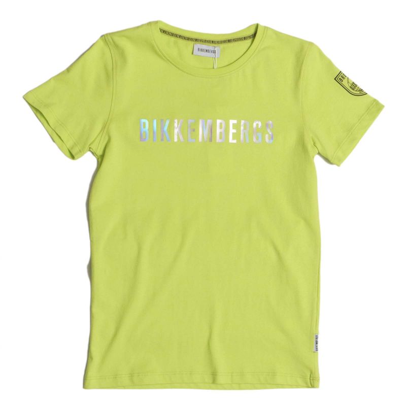 

Яркая футболка BIKKEMBERGS 164 см Салатовый 0208/009