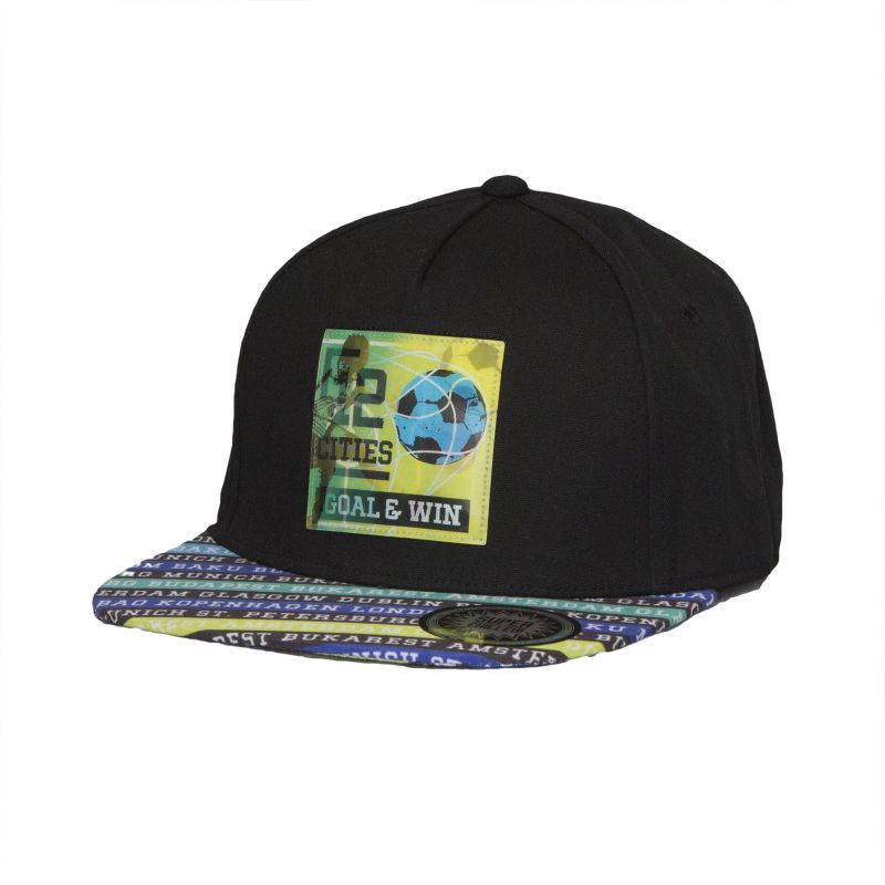 

Бейсболка "Гол" MAXIMO ОБЪЁМ 51/53 Черный 918576/4699