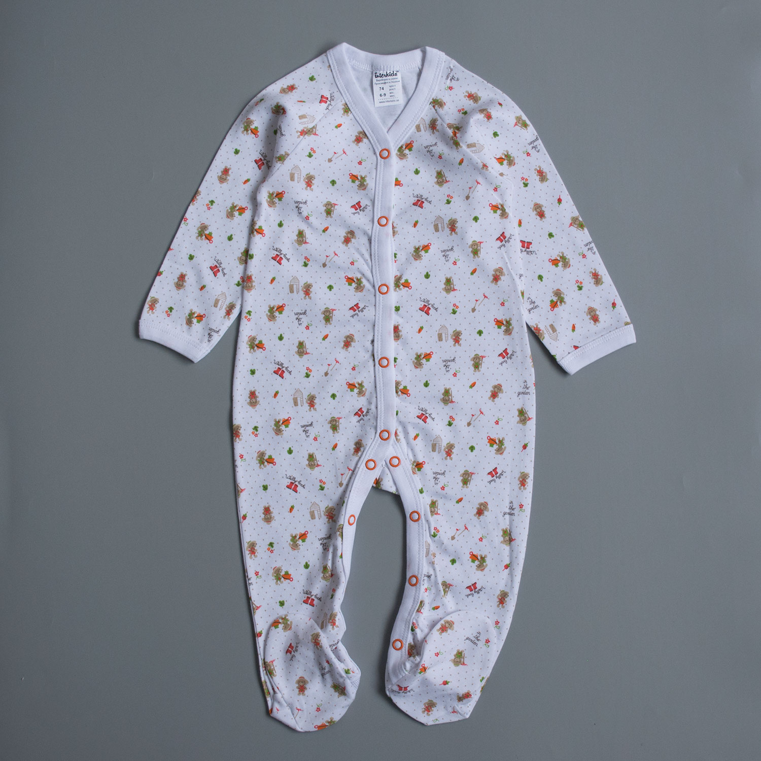 

Человечек Садовник Interkids 6-9 месяцев 74 см Разноцветный 3053