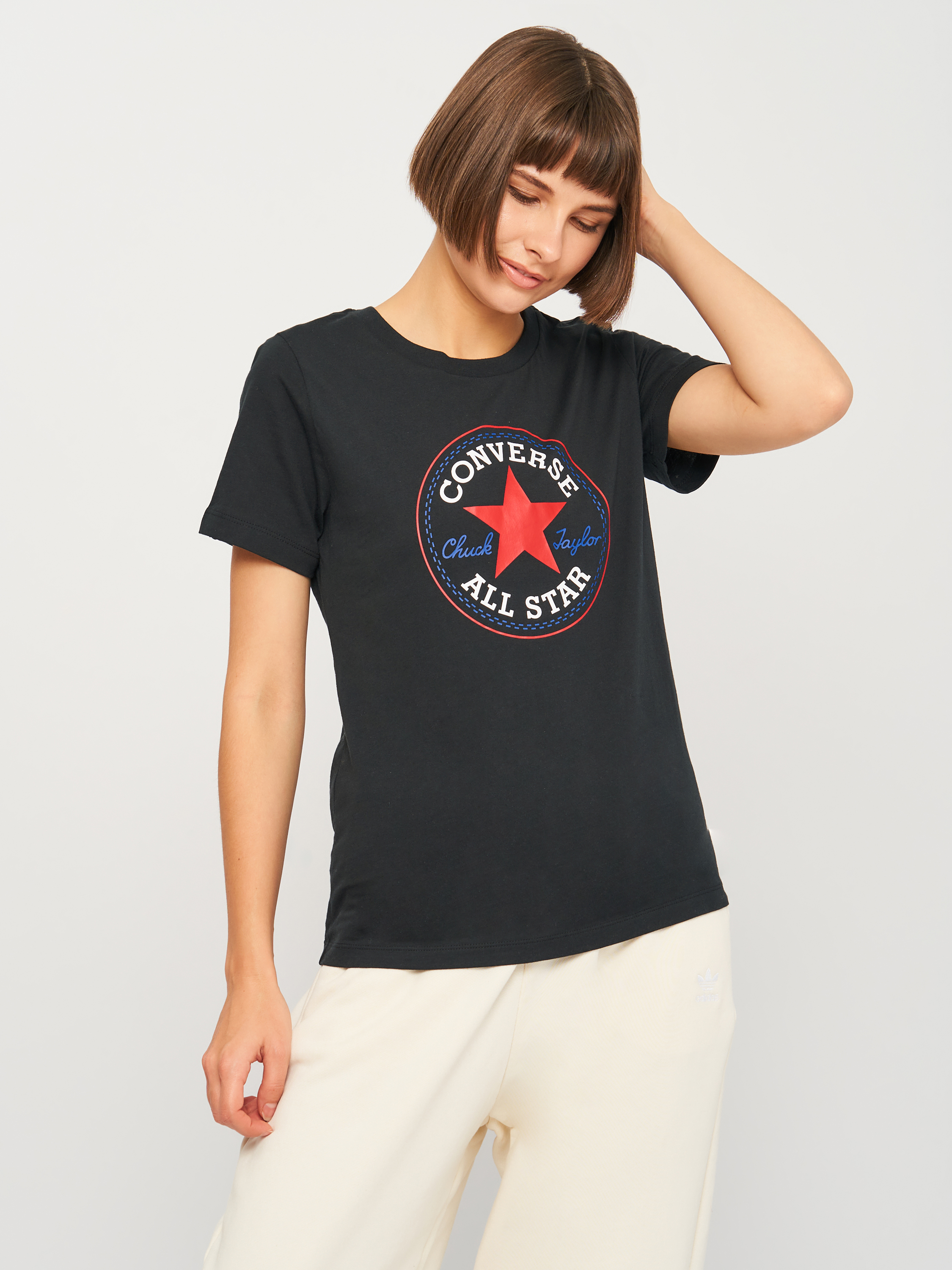

Футболка Converse Chuck Patch Classic Tee 10022560-001, Футболка Converse Chuck Patch Classic Tee 10022560-001 S