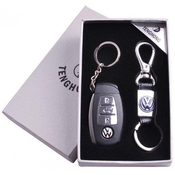 

Подарочный набор (Volkswagen) 2в1 Зажигалка, Брелок 4430-7