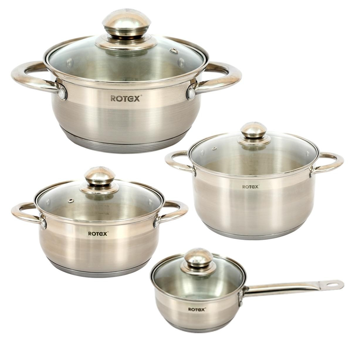 

Набор посуды 8пр. Rotex Venezia 304/8L