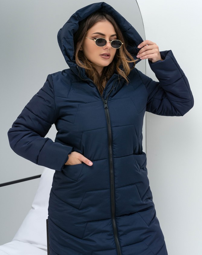 

Женская зимняя куртка с капюшоном удлинённая MODA 000117  64 Синий М-0001172 X, Женская зимняя куртка с капюшоном удлинённая MODA 000117 8XL 64 Синий М-0001172 X