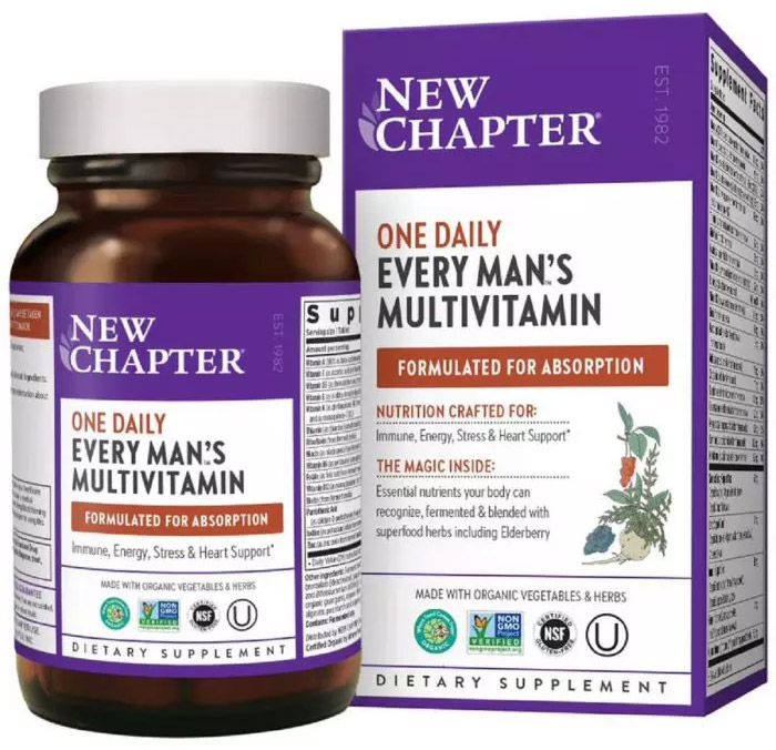 

Мультивитамины New Chapter Every Man для мужчин 48 таблеток (727783003270)