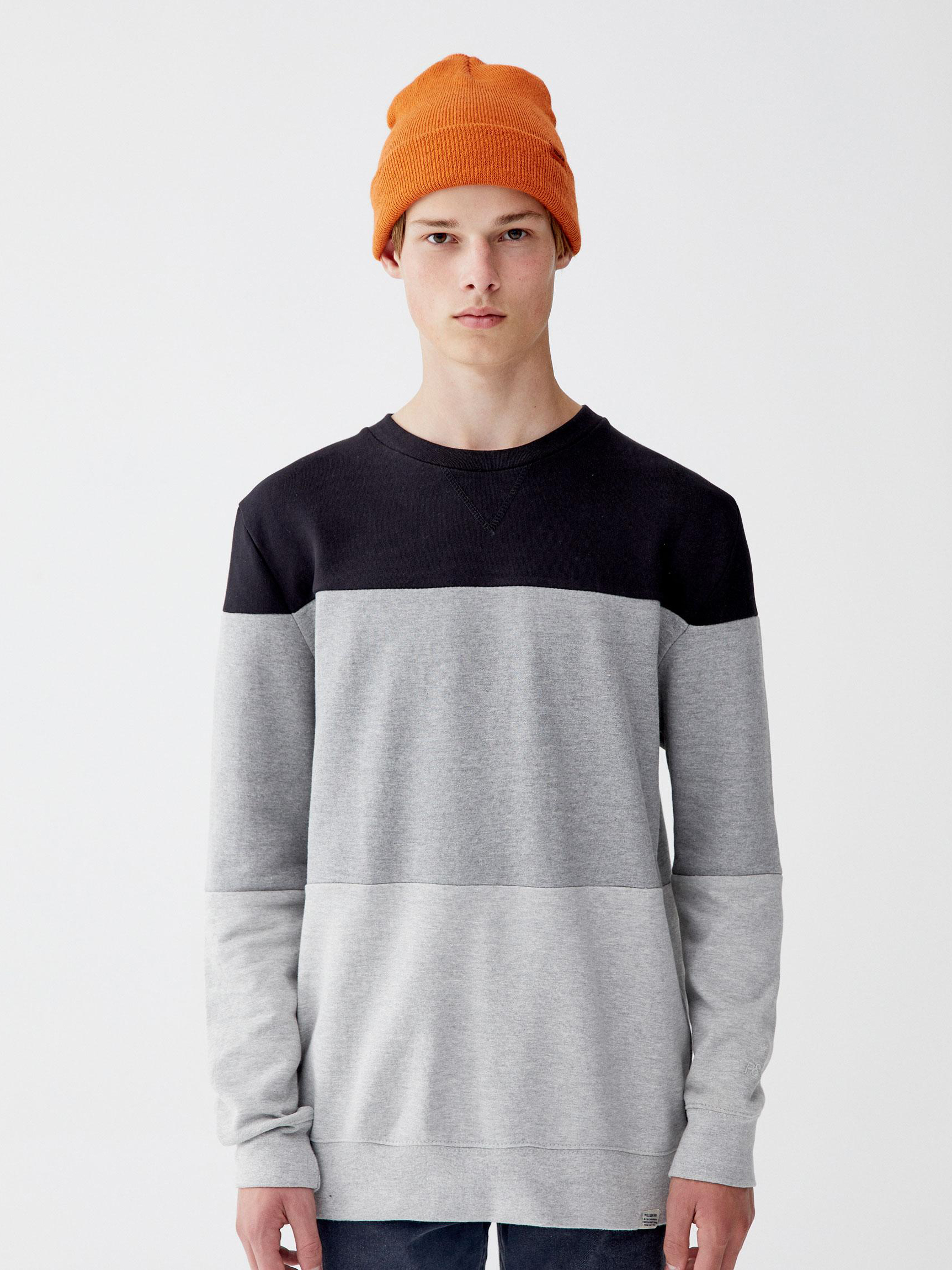 

Свитшот Pull & Bear XAZ227396IRCQ L Черный