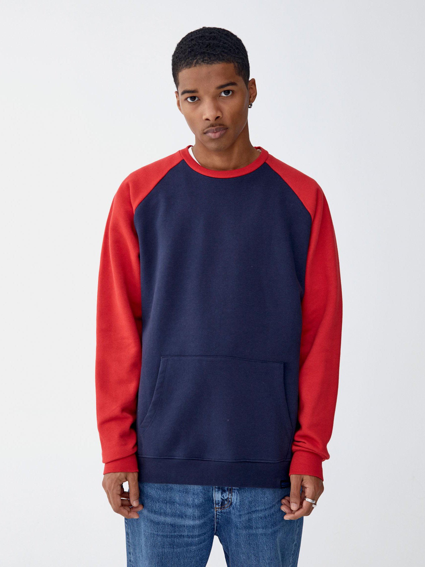 

Свитшот Pull & Bear XAZ279259UGHR L Синий